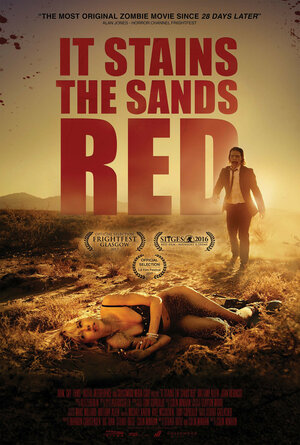 постер к фильму (От этого песок становится красным)