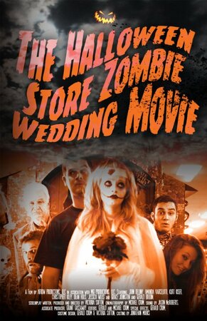 постер к фильму The Halloween Store Zombie Wedding Movie